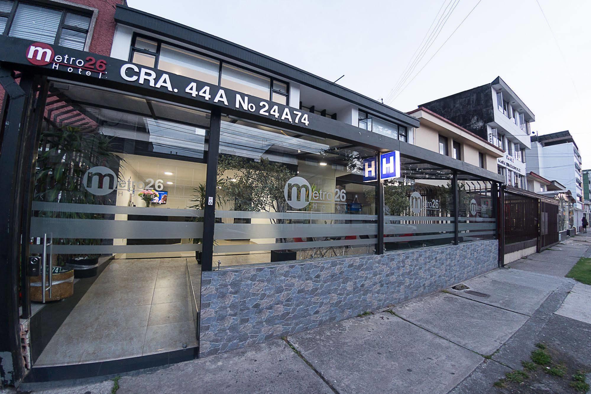 Hotel Metro 26 Bogotá Eksteriør billede