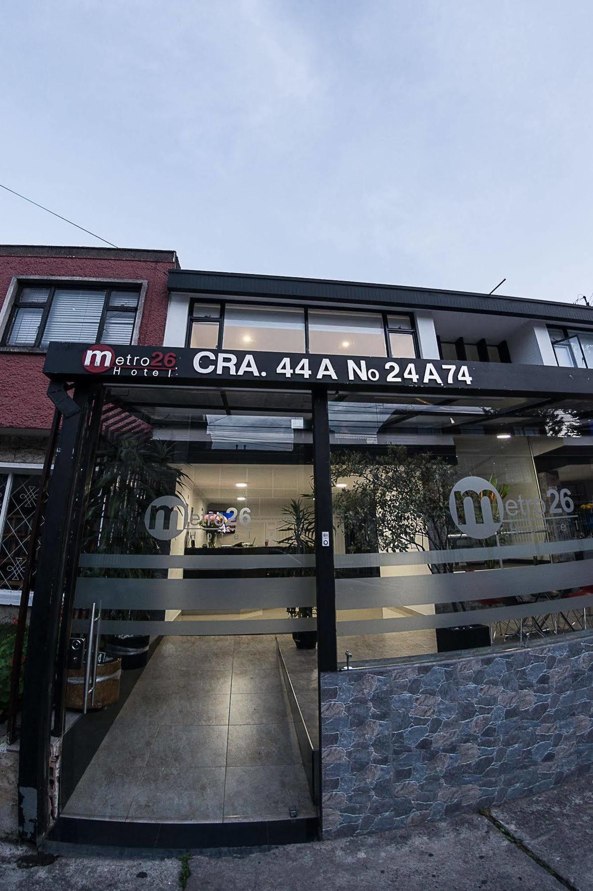 Hotel Metro 26 Bogotá Eksteriør billede